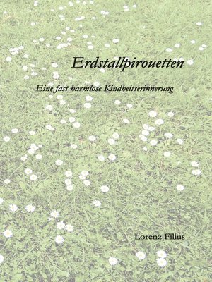 cover image of Erdstallpirouetten
